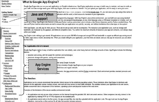 The Google App Engine developer's guide