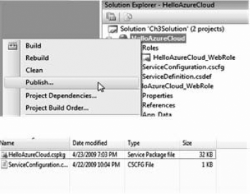 Publish to Windows Azure