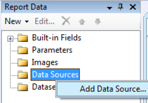 Adding a data source