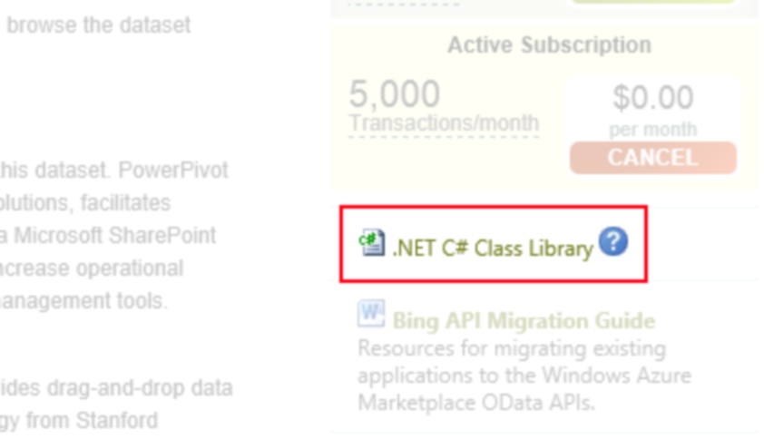 Download .NET C# Class Library