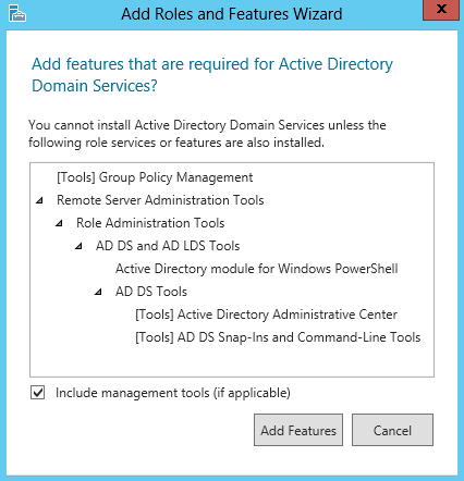 Selected role dependencies