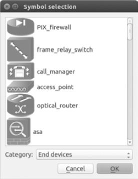 Symbol selection and device category