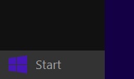 A screen shot of the Start button with Start on it.