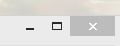 A screen shot of the option to minimize and maximize a window.