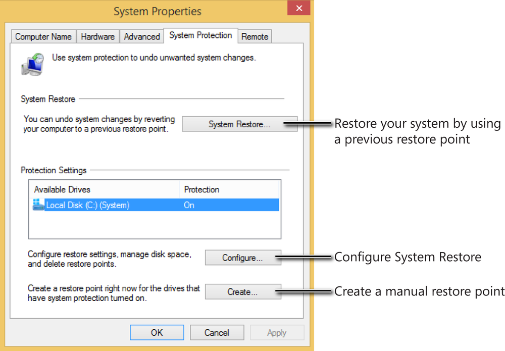 A screen shot of the System Properties window.