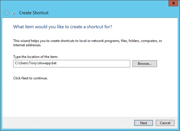 Create a shortcut using a batch file and the Start command to easily start an app with a custom priority and affinity.