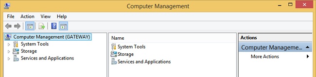 Use Computer Management to connect to and manage another computer on your network.