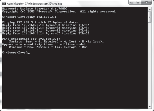 Troubleshooting a VPN issue using PING.