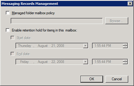 Messaging Records Management.