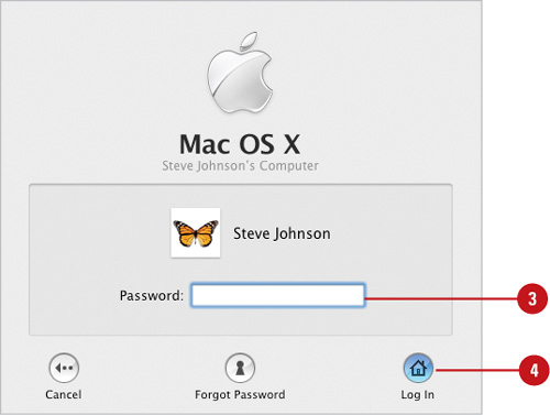 Start Mac OS X Using a Shared Computer