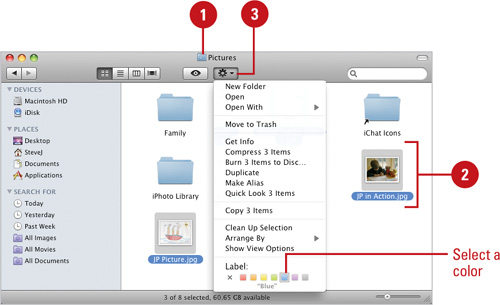 Color a File or Folder Icon