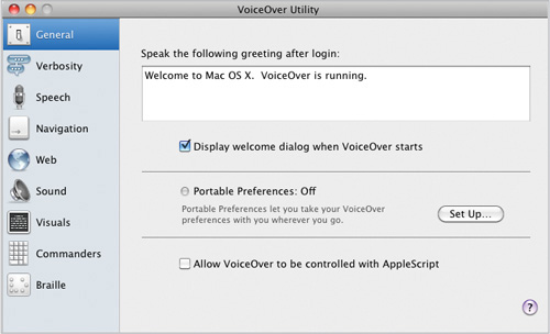 Getting Started with VoiceOver