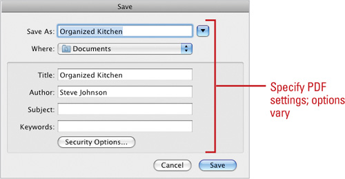 Save PDF to Web Receipts Folder.