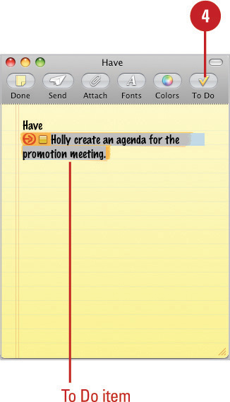 Create Notes and Track To-Do’s