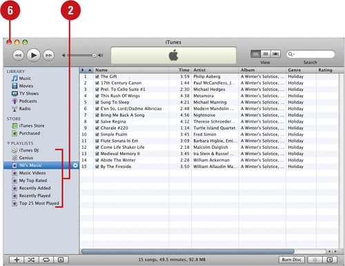 Play and Create a Playlist in iTunes