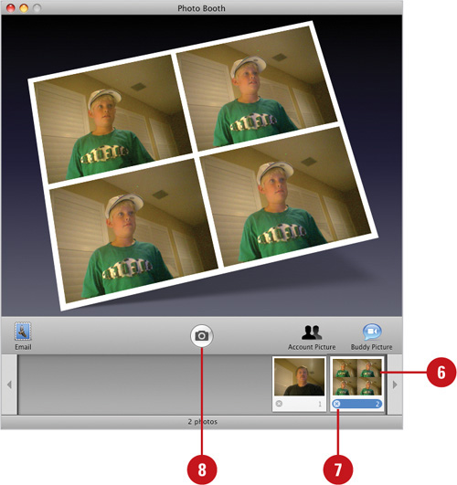 Record Videos in Photo Booth