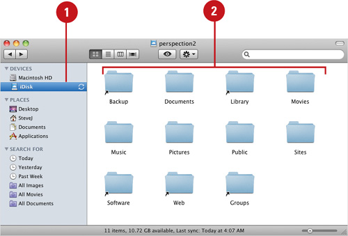 Manage Files with iDisk