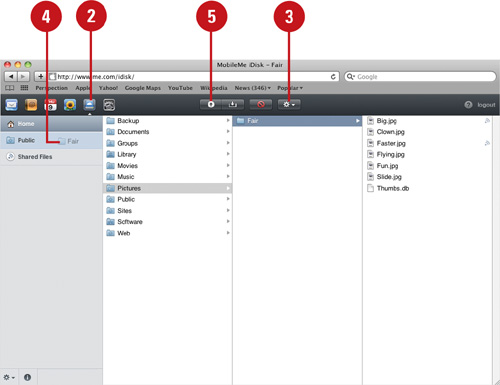 Share Files from MobileMe iDisk Public Folder