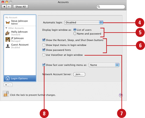 Activate the Login Window