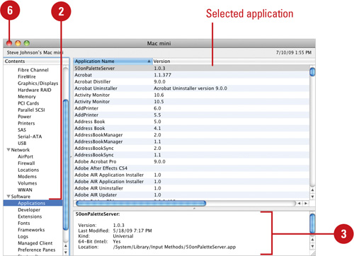 View System Information with System Profiler