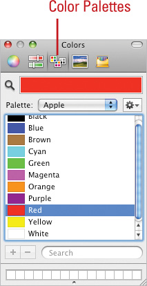 Color Palettes.