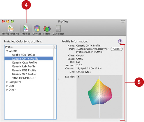 Match Colors to Devices with ColorSync