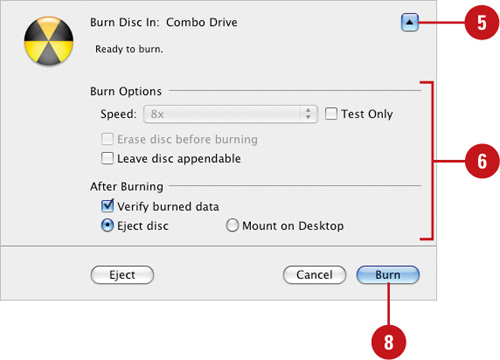 Burn a CD or DVD from a Disk Image