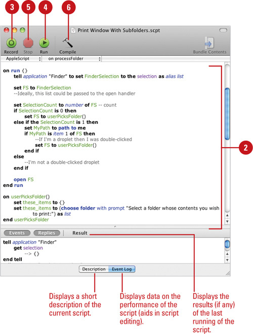 Write and Record AppleScripts