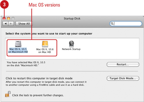 Check Startup Disk Utility for Mac OS X Version