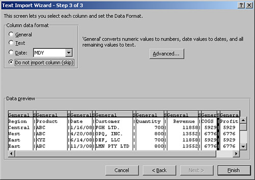 This file is both fixed width and pipe delimited. Liberal use of the Do Not Import Column setting for each pipe column eliminates the pipe characters from the file.