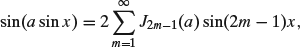 Numbered Display Equation