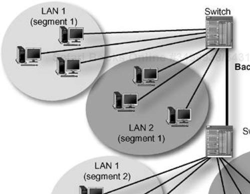 A multiple switch domain