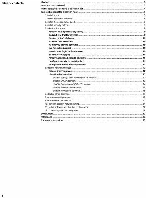 Building a Bastion Host White Paper