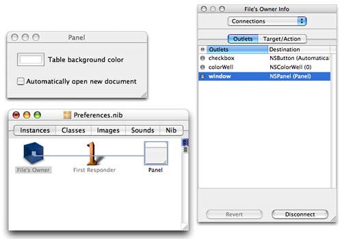 Set the Window Outlet of the File's Owner