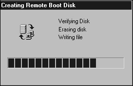 Creating a boot disk for RIS.