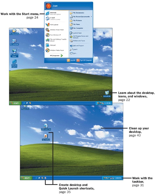 Working Efficiently in Windows XP