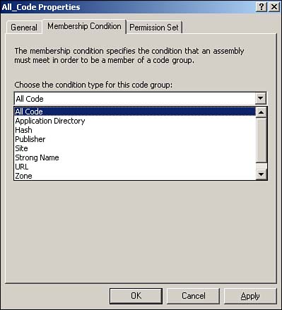 Code groups and permission sets enable you to define precisely what different applications can do on your servers.