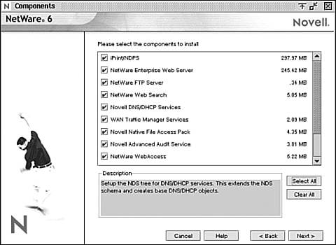 Step 18: Installing additional network products.