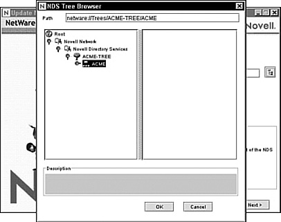 Selecting the topmost container in Deployment Manager.