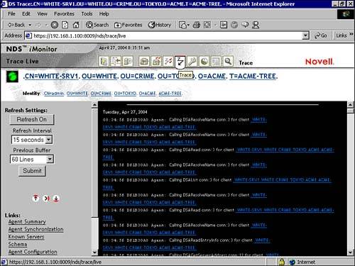 DS trace results.