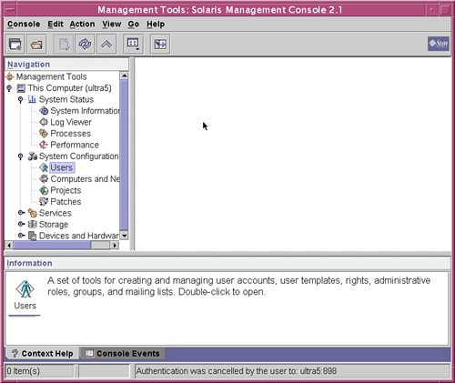 System configuration tools.