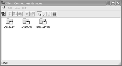 The RDP Client Connection Manager (CCM).