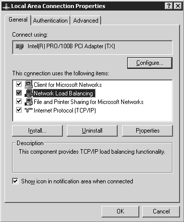 NLB is available as a special network service on all supported versions of Windows and is supported only with the TCP/IP protocol.
