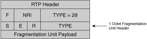 H.264 FU-A Packet Format