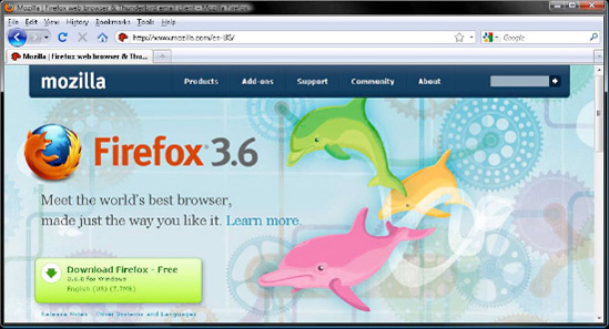 Downloading Firefox for Windows, Mac OS X, or Linux