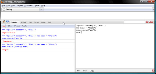 String methods do not modify the initial string.