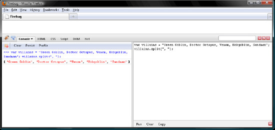 Splitting a string into smaller strings with split()