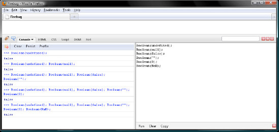 Converting values to the boolean type