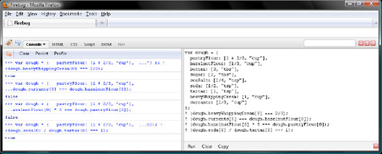 Querying JavaScript as to whether two expressions are not equal