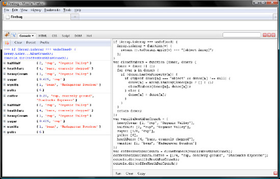 Churning a quart of Coffee Heath Bar Crunch with an improved cloneMembers() function